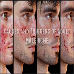 Causes and Triggers of Adult Male Acne