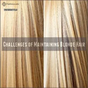 Challenges of Maintaining Blonde Hair