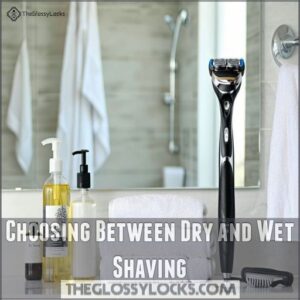 Choosing Between Dry and Wet Shaving