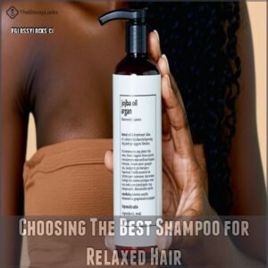 Choosing The Best Shampoo for Relaxed Hair