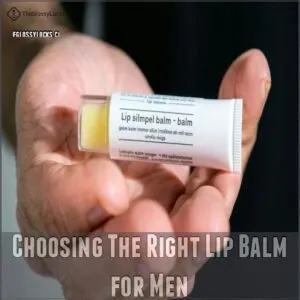 Choosing The Right Lip Balm for Men