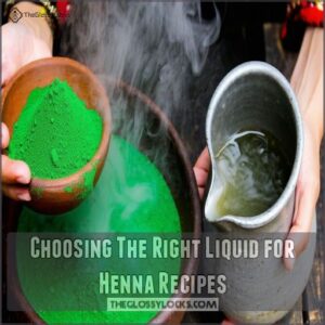 Choosing The Right Liquid for Henna Recipes