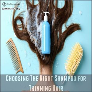 Choosing The Right Shampoo for Thinning Hair