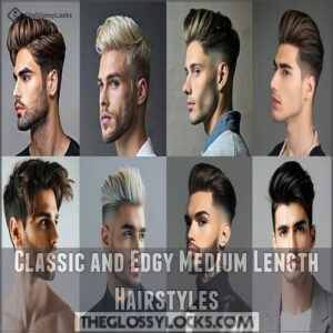 Classic and Edgy Medium Length Hairstyles