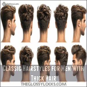 Classic Hairstyles for Men With Thick Hair