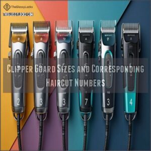 Clipper Guard Sizes and Corresponding Haircut Numbers