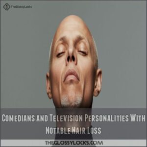 Comedians and Television Personalities With Notable Hair Loss