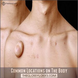 Common Locations on The Body