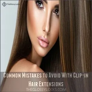 Common Mistakes to Avoid With Clip-in Hair Extensions