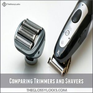 Comparing Trimmers and Shavers