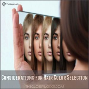 Considerations for Hair Color Selection