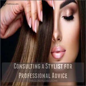 Consulting a Stylist for Professional Advice