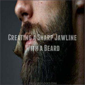 Creating a Sharp Jawline With a Beard