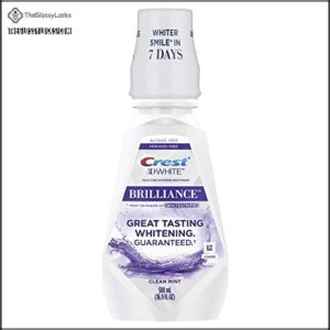 Crest 3D White Brilliance Alcohol