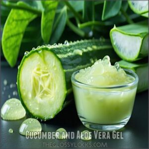 Cucumber and Aloe Vera Gel