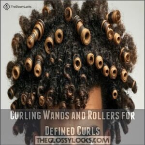 Curling Wands and Rollers for Defined Curls