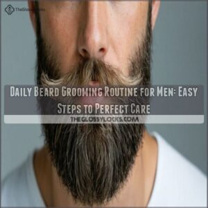 daily beard grooming routine for men