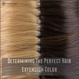 Determining The Perfect Hair Extension Color