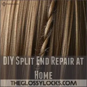 DIY Split End Repair at Home