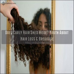 does curly hair shed more does curly hair shed more