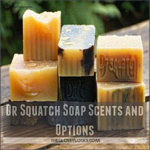 Dr Squatch Soap Scents and Options