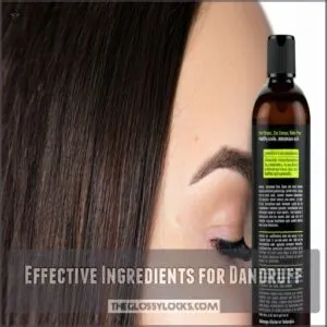 Effective Ingredients for Dandruff