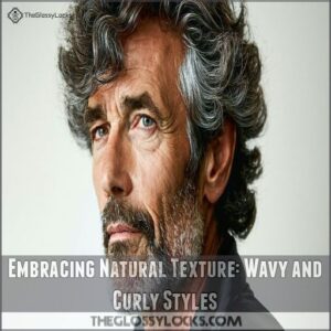 Embracing Natural Texture: Wavy and Curly Styles