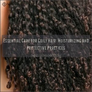 Essential Care for Coily Hair: Moisturizing and Protective Practices