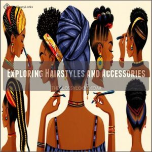 Exploring Hairstyles and Accessories