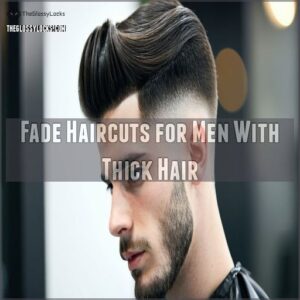 Fade Haircuts for Men With Thick Hair