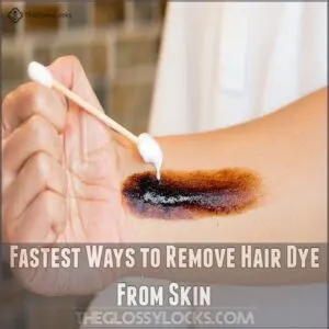 Fastest Ways to Remove Hair Dye From Skin