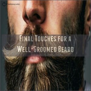 Final Touches for a Well-Groomed Beard