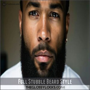 Full Stubble Beard Style