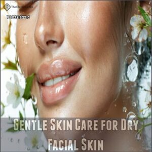 Gentle Skin Care for Dry Facial Skin