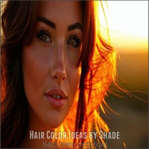 Hair Color Ideas by Shade