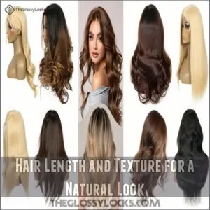 Hair Length and Texture for a Natural Look Hair Length and Texture for a Natural Look