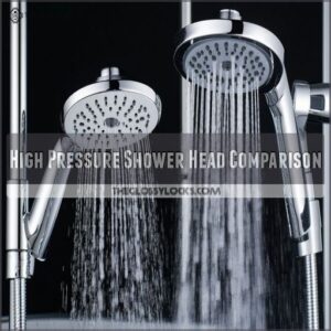 High Pressure Shower Head Comparison