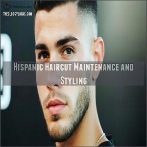 Hispanic Haircut Maintenance and Styling