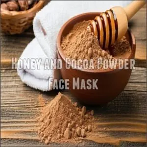 Honey and Cocoa Powder Face Mask