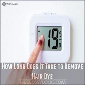 How Long Does It Take to Remove Hair Dye