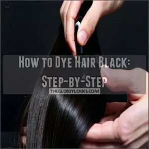 How to Dye Hair Black: Step-by-Step