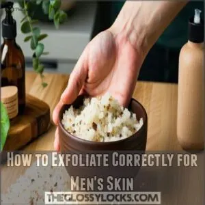 How to Exfoliate Correctly for Men