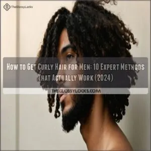 how to get curly hair for men