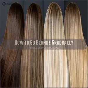 How to Go Blonde Gradually