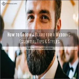 how to groom a beard for a wedding