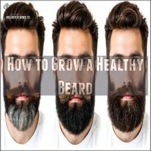 How to Grow a Healthy Beard