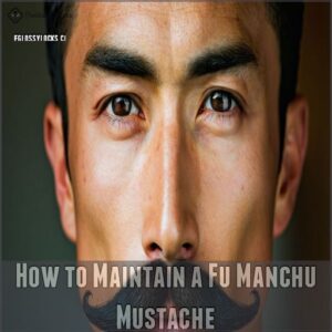 How to Maintain a Fu Manchu Mustache