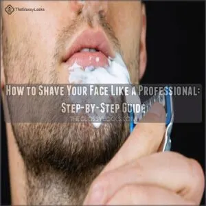 how to shave your face like a professional