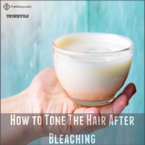 How to Tone The Hair After Bleaching