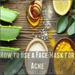 How to Use a Face Mask for Acne